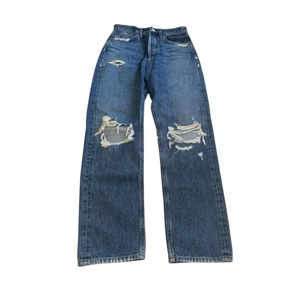 AGOLDE 90s High Rise Loose Fit Jean Psych Wash - Picture 2 of 10